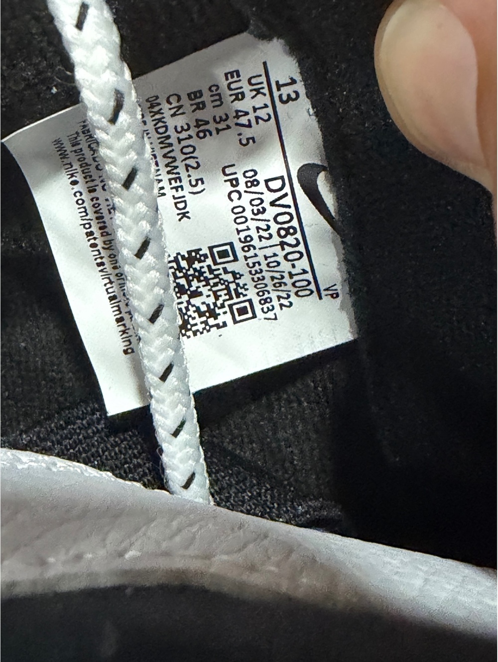 Size 13 - Nike Air Zoom Flight 95 “Black Patent” - Picture 6 of 6